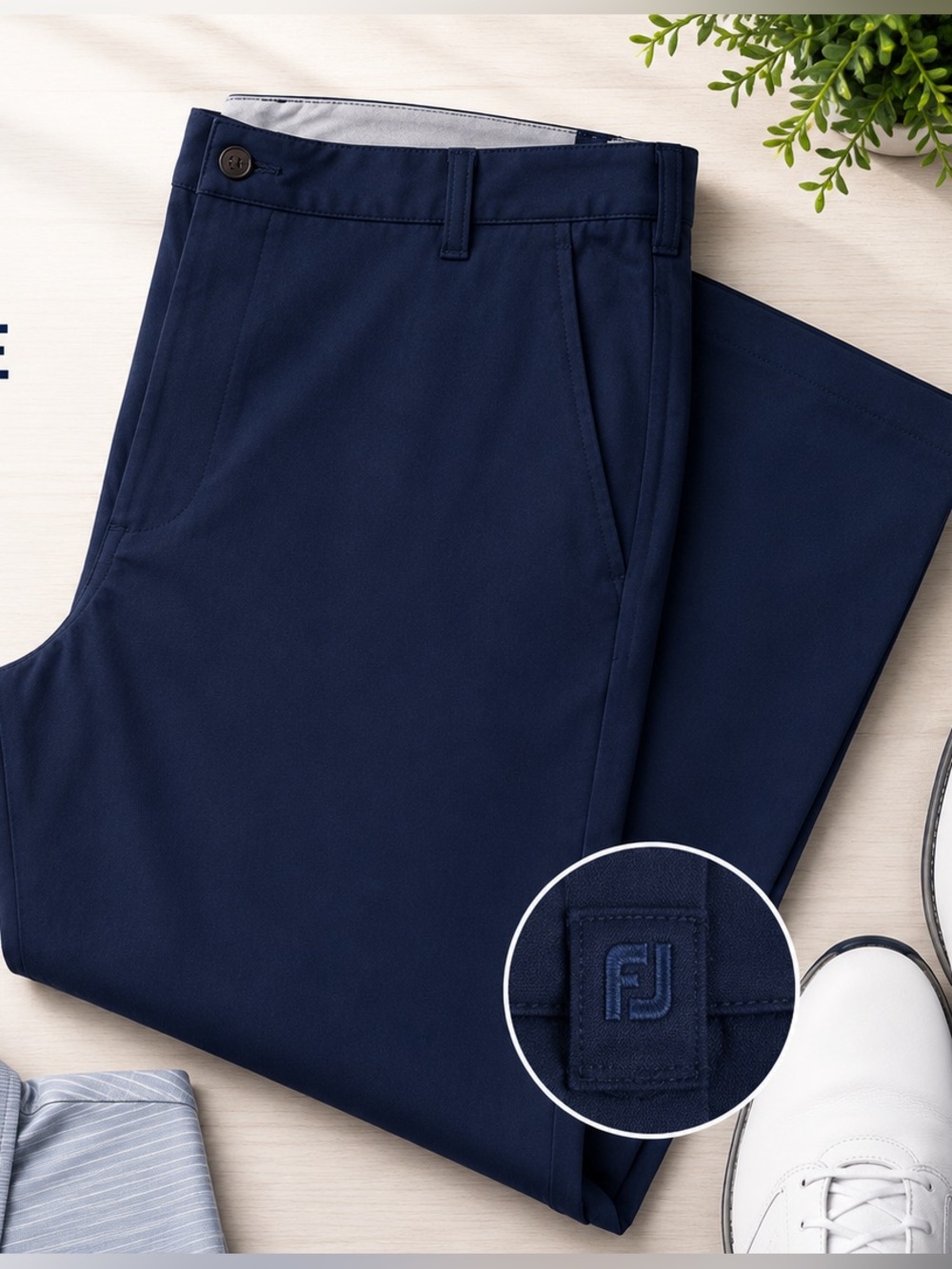 FootJoy Navy Performance Golf Pants Men’s 34x30 Stretch Athletic Trouser